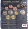 29,40 € 2016 A-J BRD 5 X KMS Originale Blister 2016 A-J - incl. 2 € Sondermünze Dresdner Zwinger STG