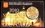 VATIKAN 50 Cent Coincard Nr. 1 -