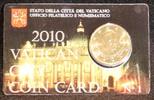 VATIKAN 50 Cent Coincard Nr. 1 -