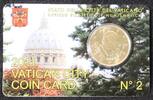 VATIKAN 50 Cent Coincard Nr. 2 -
