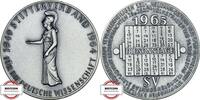 DEUTSCHLAND Medaille - 25 Jahre Deutscher Stiftungsverband - versilbert -