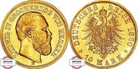 HESSEN 10 Mark J 219 - geprägt unter Grossherzog Ludwig IV. -
