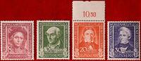 BUND 8+2/10+5/20+10/30+15 Pfennig Michel 117-120 - Wohlfahrt. Helfer der Menschheit -