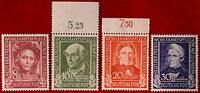 BUND 8+2/10+5/20+10/30+15 Pfennig Michel 117-120 - Wohlfahrt. Helfer der Menschheit -