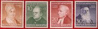 BUND 4+2/10+5/20+10/30+10 Pfennig Michel 156-159 - Wohlfahrt: Helfer der Menschheit -