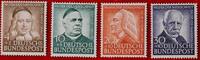 BUND 4+2/10+5/20+10/30+10 Pfennig Michel 173-176 - Wohlfahrt: Helfer der Menschheit -