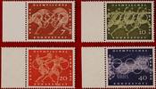 BUND 7/10/20/40 Pfennig Michel 332-335 - Olympische Sommerspiele, Rom -