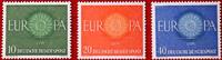 BUND 10/20/40 Pfennig Michel 337-339 - Europa -