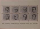 Deutschland 20 Pfennig Michel 431-438 - Blockausgabe: 20. Jahrestag des Attentats auf Adolf Hitler -