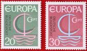 Deutschland 20/30 Pfennig Michel 519-520 - 24. September Europa -