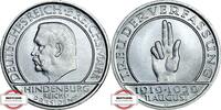WEIMAR 5 Reichsmark J 341 - Schwurhand - TOP -