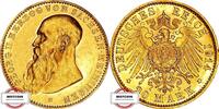 SACHSEN-MEININGEN 20 Mark J 281 - Großherzog Georg II. - TOP - EXTREM SELTEN -
