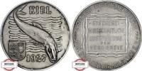  1927 DEUTSCHLAND Medaille - Zentral Fischerei Verein Schleswig Holstein VZ-STG