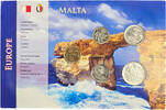 MALTA 0,43 Cents Malta - KMS 1, 2, 5, 10, 25 Cents 2001-2005 -