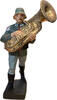 Dritte Reich LINEOL - Best Nr. 5/51 Helikonbläser marschierend - 1934-1939 - 7,5cm Serie -