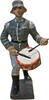 Dritte Reich LINEOL - Best Nr. 5/42 Trommler marschierend - 1934-1939 - 7,5cm Serie -
