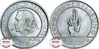 WEIMAR 3 Reichsmark J 340 - Schwurhand - TOP -