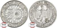WEIMARER REPUBLIK 50 Reichspfennig J 324 - Kursmünze der Weimarer Republik -