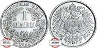 KAISERREICH 1 Mark J 17 - Kursmünze aus dem Kaiserreich -