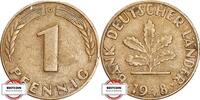 BRD 1 Pfennig 1948 D J 376 - Kursmünze BDL VZ 11.15 US$ Tax included +  11.73 US$ shipping