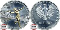 BRD 10 € J 542 - Leichtathletik-WM - Goldapplikation -