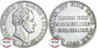 PREUSSEN Ausbeutetaler 1840 A AKS 18 - geprägt unter König Friedrich Wilhelm III. VF