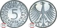 BRD 5 DM J 387 - Silberfünfer -