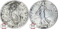 FRANKREICH 50 Centimes KM 854 - Säerin -