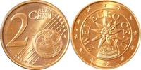 ÖSTERREICH 2 Cent Kursmünze -
