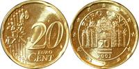 ÖSTERREICH 20 Cent Kursmünze -