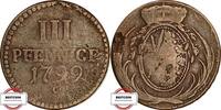 SACHSEN 3 PFENNIGE BUCK 204a -