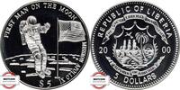 LIBERIA 5 Dollar KM 589 - Der erste Mann auf dem Mond -