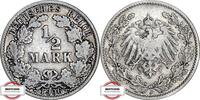 KAISERREICH 1/2 Mark J 16 - Kursmünze -