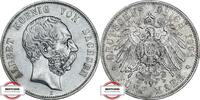 SACHSEN 5 Mark J 125 - König Albert -
