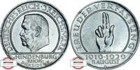 WEIMAR 3 Reichsmark J 340 - Schwurhand -