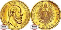 WÜRTTEMBERG 5 Mark J 291 - König Karl -