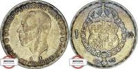 SCHWEDEN 1 Krone KM 814 - König Gustaf V. -