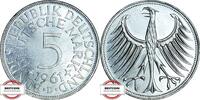 BRD 5 DM J 387 - Silberfünfer -