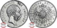 SACHSEN 5 Mark J 125 - König Albert -