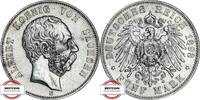 SACHSEN 5 Mark J 125 - König Albert -