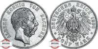 SACHSEN 5 Mark J 125 - König Albert -
