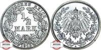 KAISERREICH 1/2 Mark J 16 - Kursmünze aus dem Kaiserreich -