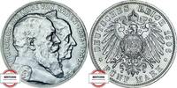 BADEN 5 Mark J 35 - Friedrich I. - zur Goldenen Hochzeit -
