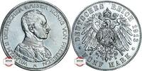 PREUßEN 5 Mark J 114 - Kaiser Wilhelm II. -