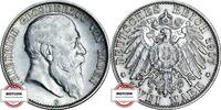 2 Mark 1907 G BADEN J 32 - Friedrich I. VZ