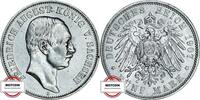 SACHSEN 5 Mark J 136 - König Friedrich August III. -