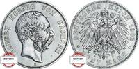 SACHSEN 5 Mark J 125 - König Albert -