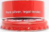 Sonstiges  Lot of 4 Coca-Cola Coke 4" Tin Round Container Red Soda Pop Memorabilia Storage