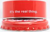 Sonstiges  Lot of 4 Coca-Cola Coke 4" Tin Round Container Red Soda Pop Memorabilia Storage