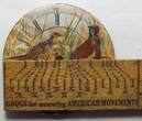 Other  Hampden 18 Size Pheasant Cock Hen Tallgrass Pocket Watch Porcelain Dial LW521